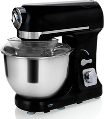 Robot Multifonctions 5l 1000w Noir Avec Hachoir Et Blender 1,5l En Verre - ROBIMIX NOIR