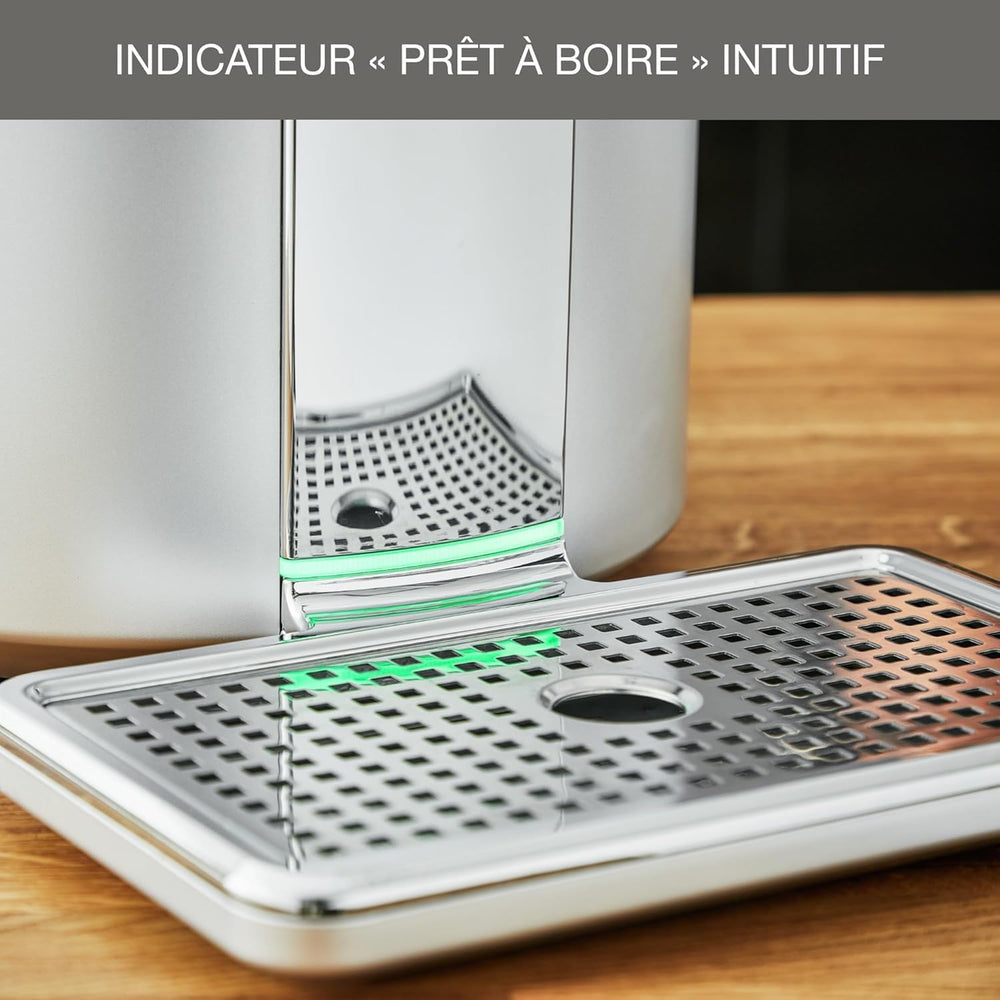 Krups Beertender Draft Beer Machine, 5 L Kegs, Heineken Group Brands, Indicator Light, Perfect Temperature and Foam, Cold Beer, Easy Installation, Compact VB452E10