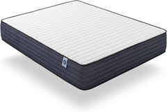 NATURALEX - Matelas PerfectSleep 180x200 - Épais 30 cm - Soutien Mousse à mémoire de Forme - Accueil Blue Latex - Confort Ferme - Respirant - 7 Zones - Réversible - Haute Densité - Fabriqué en Europe