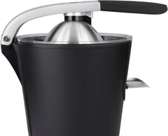 H.Koenig AGR80 160W Professional Electric Citrus Juicer Stainless Steel Lever and Filter Drip Free BPA Free Dishwasher Safe Parts