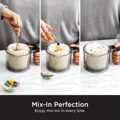 Ninja CREAMi Deluxe Ice Cream & Frozen Treat Maker for Ice Cream, Sorbet, Milkshakes, Frozen Yogurt, & More, 11-in-1, XL Capacity, Silver, Includes (2) Family-Sized 24 oz. Tubs, NC501