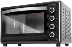 Cecotec Bake&Toast 4600 Black Gyro Countertop Oven, 46 L, 2000 W, 12 Combinable Heating Functions, Includes Rotating Spindle, Crumb Catcher Tray.