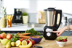 Senya SYCP-HB008R Cook & Ice V3 Red Stainless Steel Heated Blender, Soup Blender/Milled Soup, Steaming, Crushed Ice Smoothies, 1, 5L, 1400W, SYCP-HB008R
