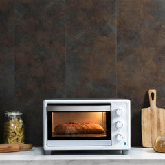 Cecotec Bake&Toast 4600 Black Gyro Countertop Oven, 46 L, 2000 W, 12 Combinable Heating Functions, Includes Rotating Spindle, Crumb Catcher Tray.