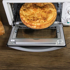 Cecotec Bake&Toast 4600 Black Gyro Countertop Oven, 46 L, 2000 W, 12 Combinable Heating Functions, Includes Rotating Spindle, Crumb Catcher Tray.