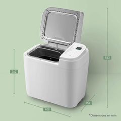 Panasonic SD-YR2550SXE Automatic Bread Maker, Raisin, Nut and Yeast Dispensers, 31 Auto Programs, Dual Temperature Sensor, 13 Hour Digital Timer, LCD Display, Silver