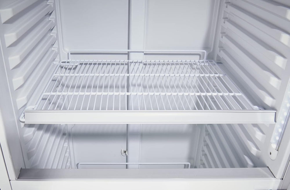 METRO Professional Réfrigérateur à Boissons GSC2360B, Acier/Verre, 62 x 63.6 x 175.3 cm, 347 L, avec Serrure, Noir