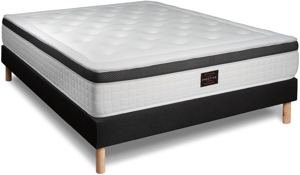Privilege Pack 160 x 200 cm Memory Foam 5 Zones Black Base | Thickness: 26 cm | Comfort: Balanced