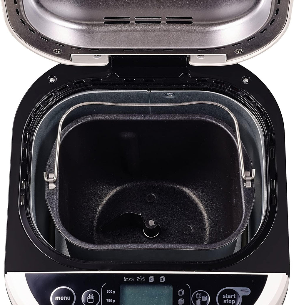 Moulinex OW220830 Bread Maker with 17 Programmes Plastic Black/Purple 31 x 29 x 29 cm