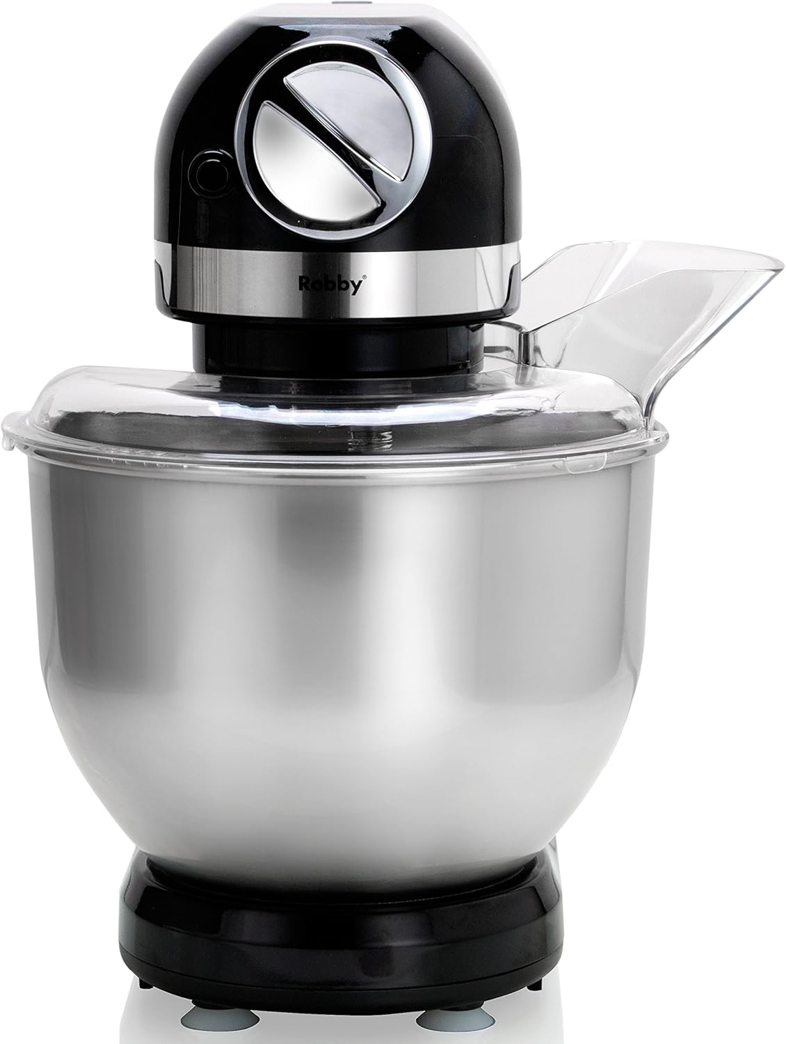 Robot Multifonctions 5l 1000w Noir Avec Hachoir Et Blender 1,5l En Verre - ROBIMIX NOIR