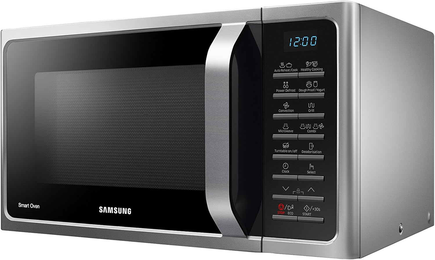 Samsung - Microwave oven 900 W, grill 1500 W, 28 L silver