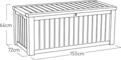 KETER Coffre de rangement extérieur ROCKWOOD - 570 litres
