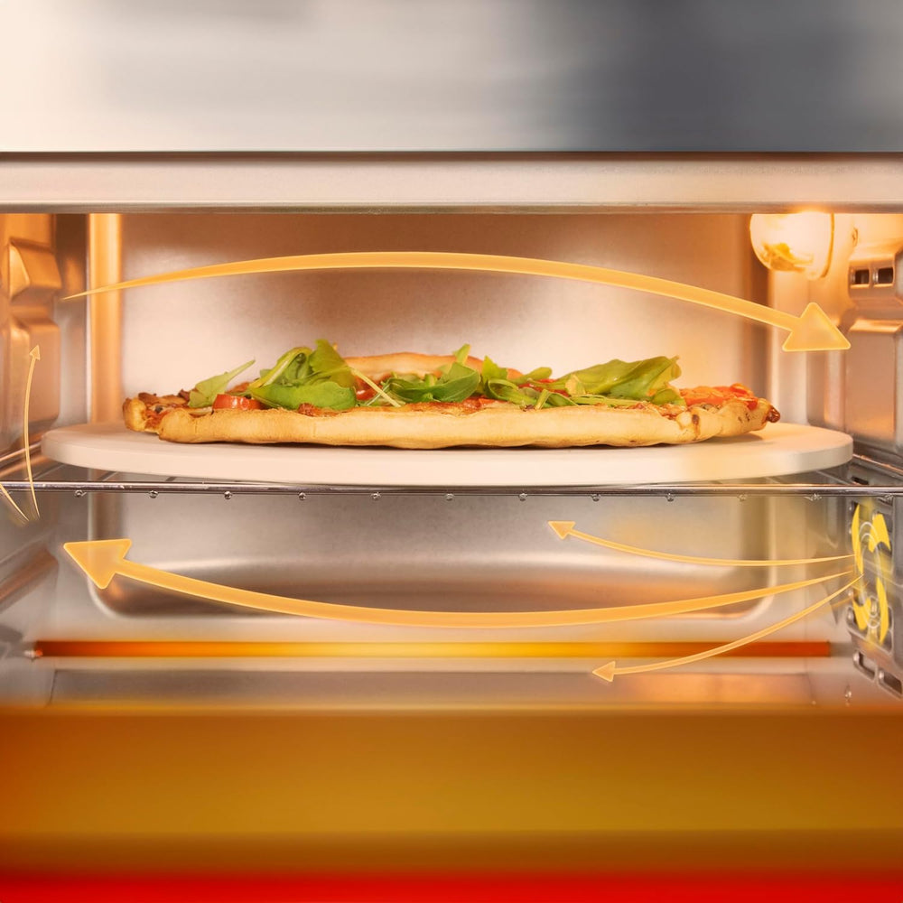 Cecotec Bake&Toast 4600 Black Gyro Countertop Oven, 46 L, 2000 W, 12 Combinable Heating Functions, Includes Rotating Spindle, Crumb Catcher Tray.