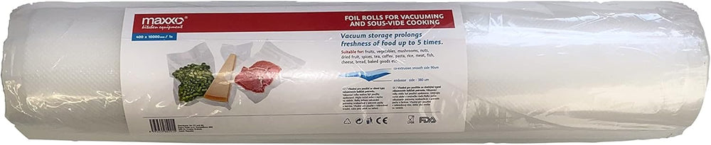 Maxxo VM ChamberLine 40 Professional Food Vacuum Sealer - Vacuum Chamber 72 L/min, Stainless Steel, Double Welding, Vacuum Sealer + 30 Bags Included