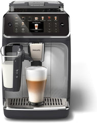 Philips Série 5400 Machine Expresso - Café à Grain - LatteGo Mousseur à Lait, 12 Spécialités de Café, Affichage Intuitif, 4 Profils Utilisateur, Noir (EP5441/50)