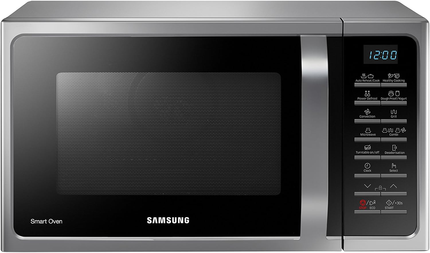 Samsung - Microwave oven 900 W, grill 1500 W, 28 L silver