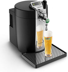 Krups Beertender Draft Beer Machine, 5 L Kegs, Heineken Group Brands, Indicator Light, Perfect Temperature and Foam, Cold Beer, Easy Installation, Compact VB452E10