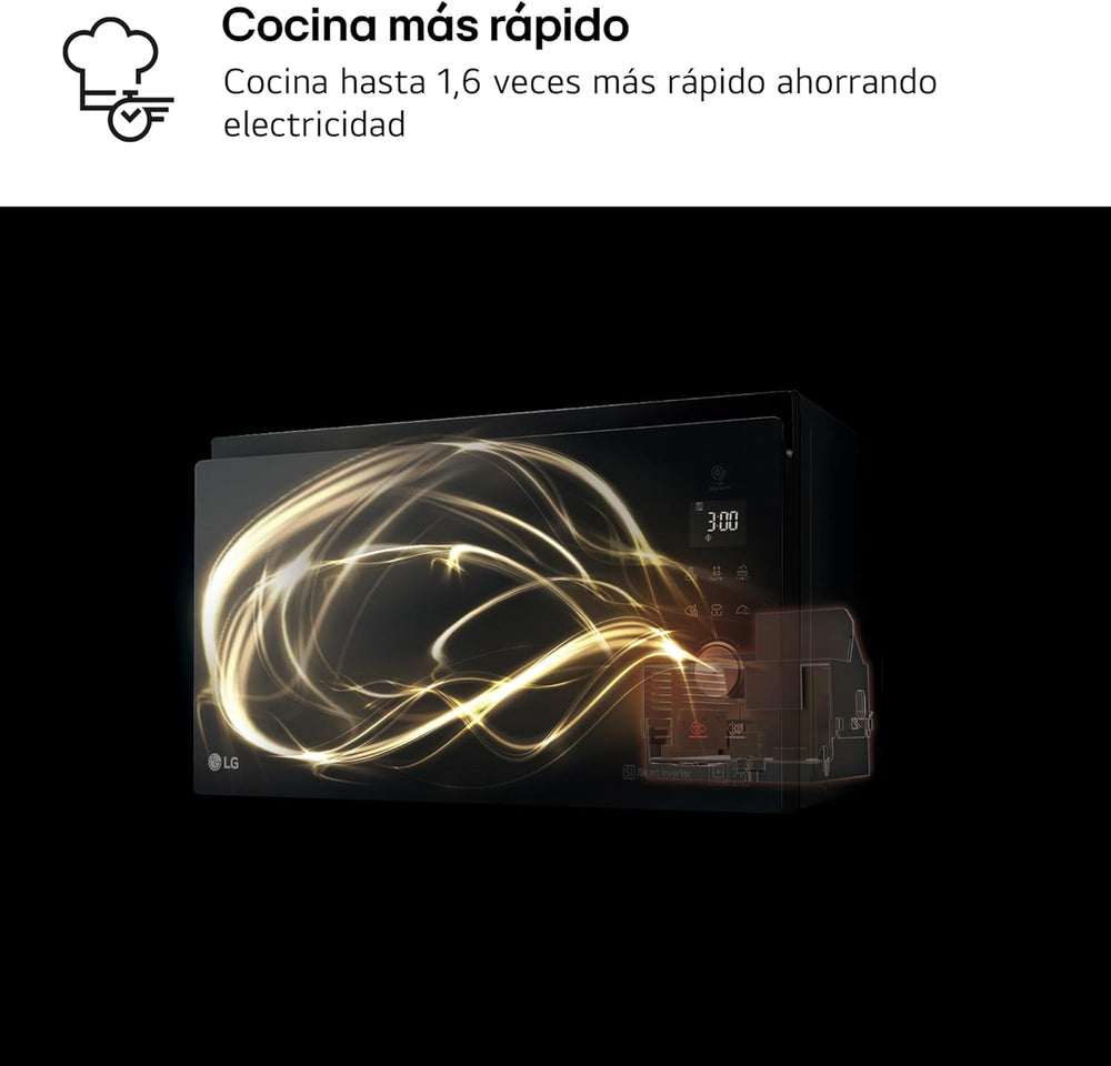 LG - Micro-ondes Grill Smart Inverter blanc