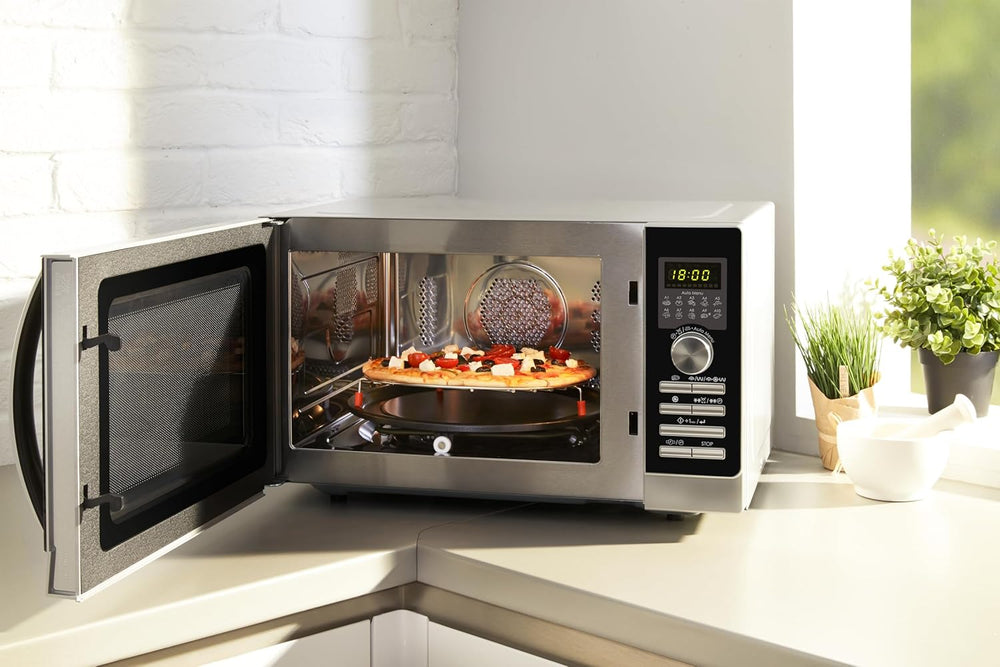 Sharp R-843INW Combined Microwave 25 Liter - Silver