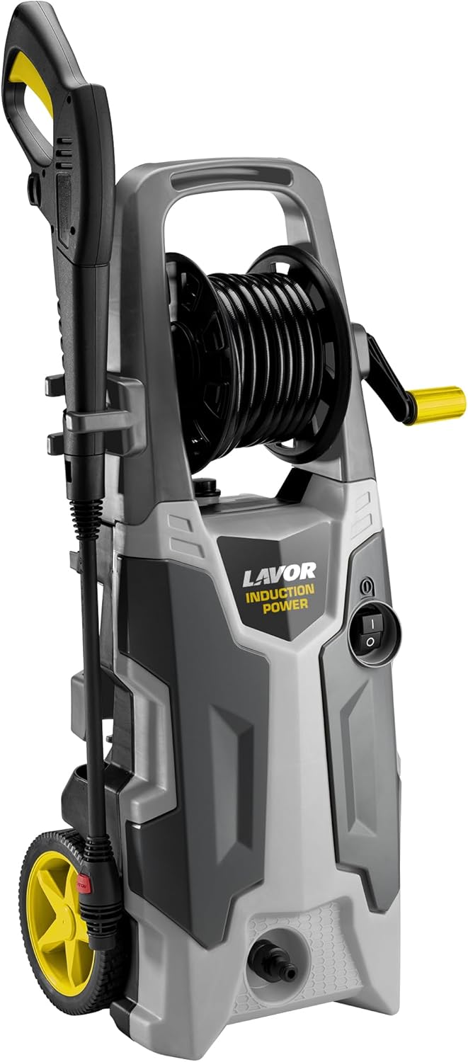 Lavor Nettoyeur Haute Pression Cruiser 160 Plus avec Moteur à Induction, Enrouleur en Pression, Puissance 160 Bar Max, Débit 390 l/h Max, Moteur 2200W