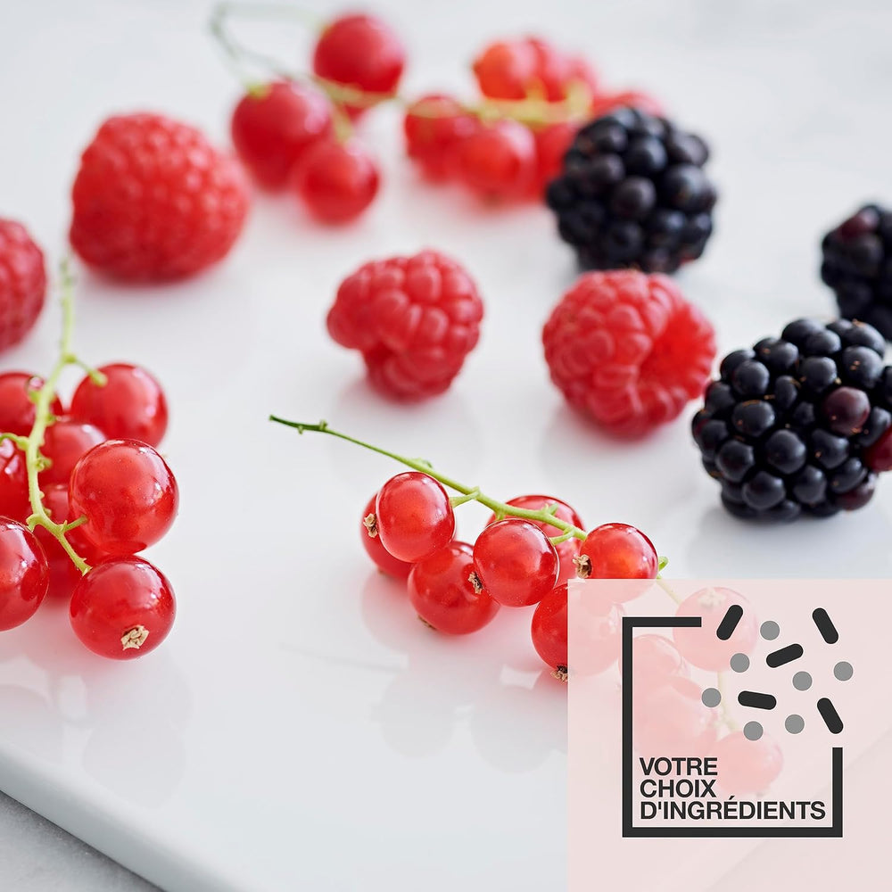 Cuisinart Sorbetière - Fait de la crème glacée, du gelato, du sorbet et du yogourt glacé en 40 minutes - Desserts maison - Facile à utiliser - Acier inoxydable - ICE100BCU