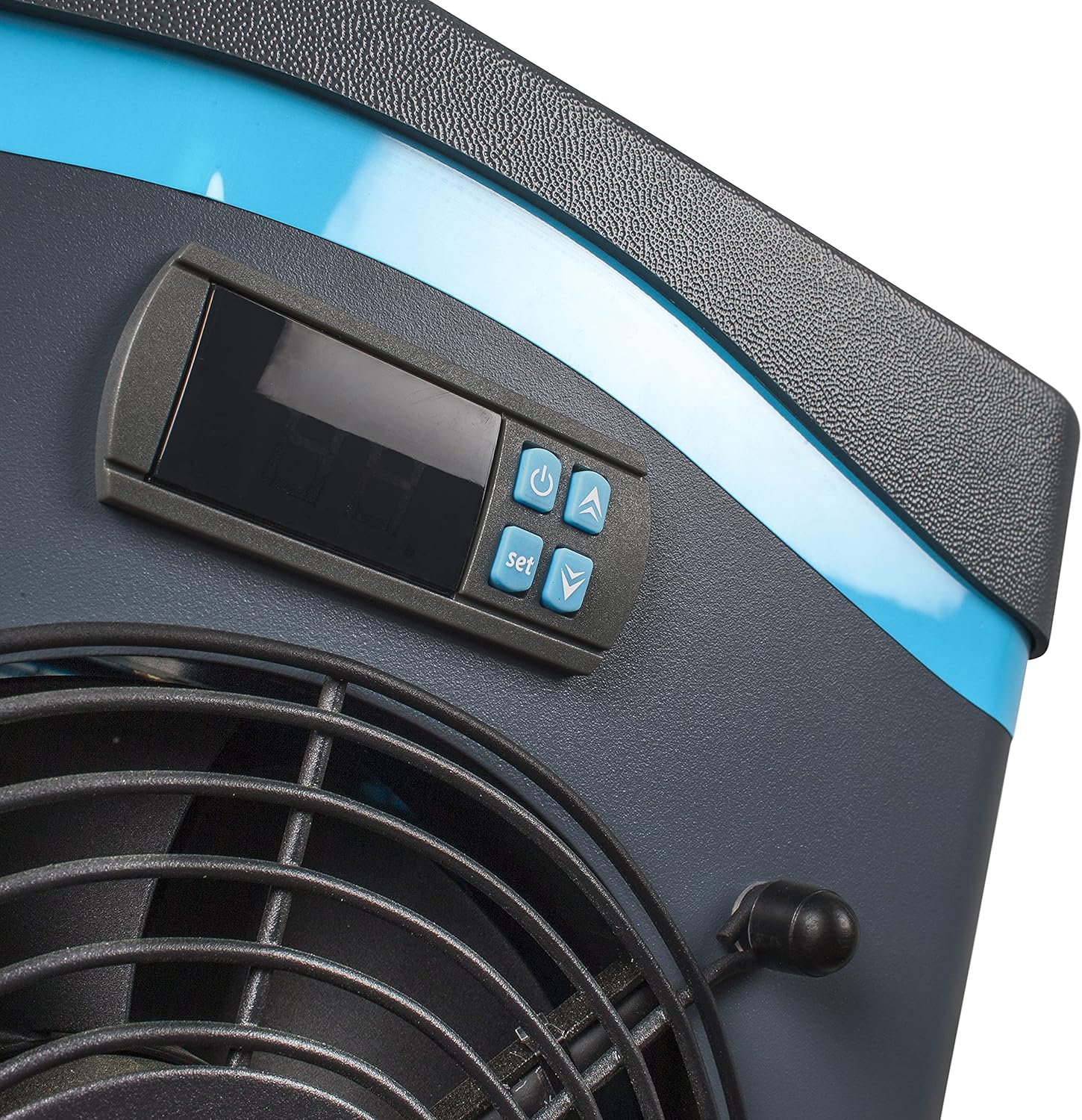 HPM40 HPM40-Mini Pompe à Chaleur pour Piscine Hors Sol jusqu'à 40 m3,Noir -