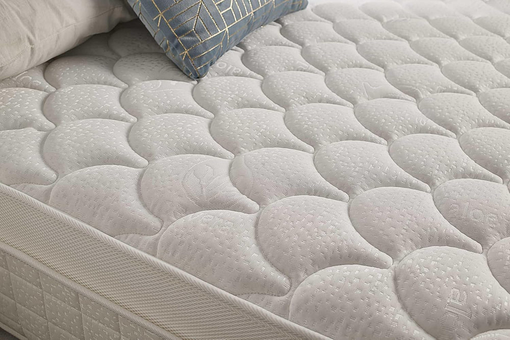 Moonia - Matelas Ressorts Ensachés 135 x 190 cm - Grand Lit - Matelas de Haute Durabilité - Matelas Anti-acariens - Modèle Box Spring Premier