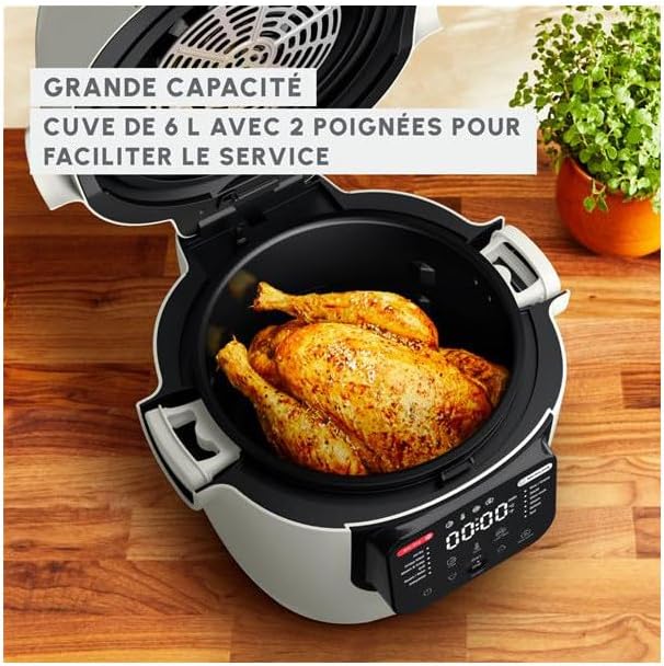 MOULINEX - Multicooker and Airfryer - Multicook & Fry - MZ7301F0