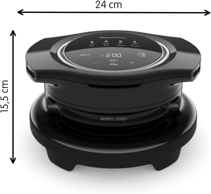 Moulinex, Cookeo Multicuiseur intelligent 6L, 150 recettes intégrées, Cuisson sans surveillance, Ecran intuitif, Guide de cuisson, Application MyMoulinex, 1600W, Blanc, 15 ans réparabilité