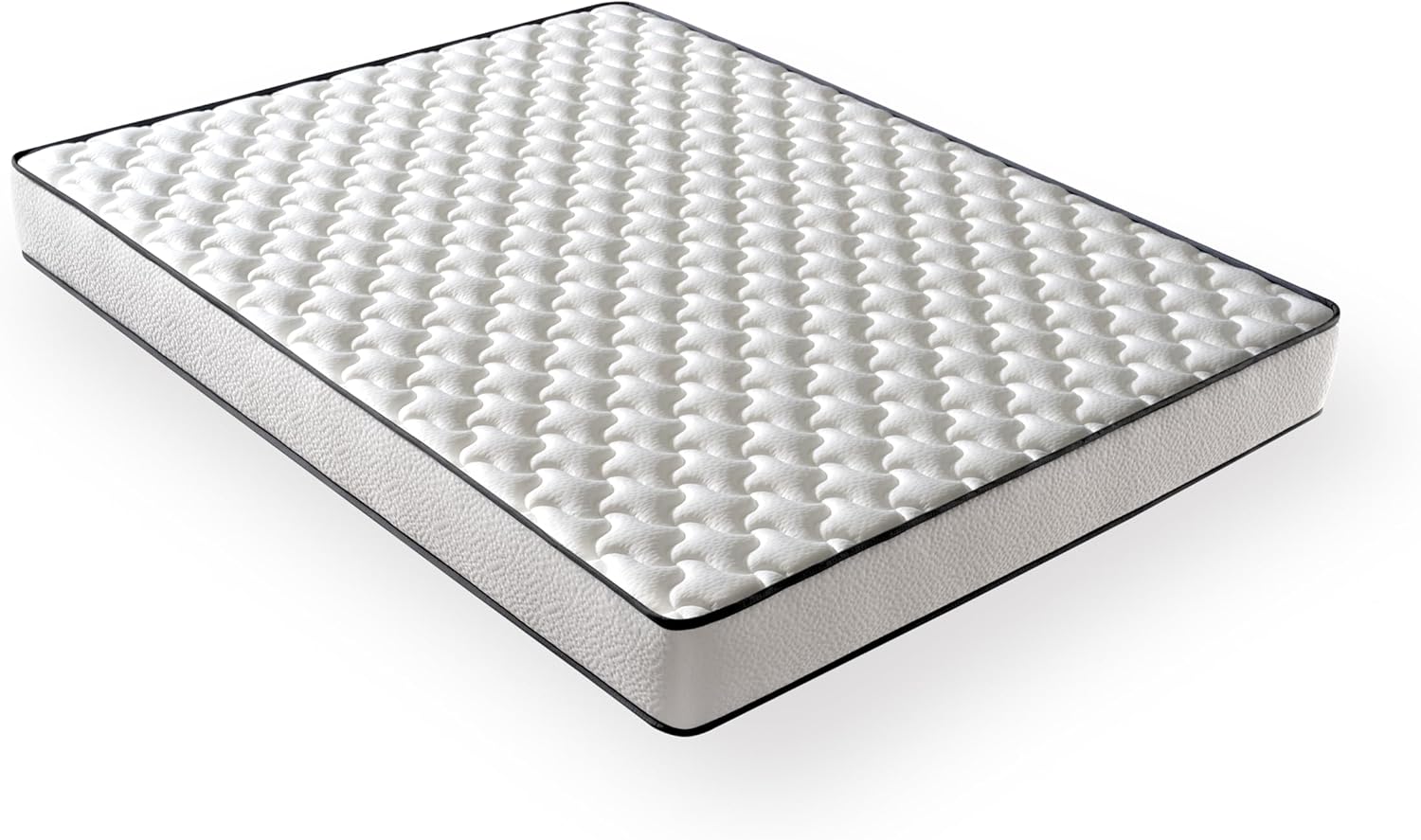 DAGOSTINO HOME BOUTIQUE COLLECTION Matelas Mousse 90x200 New York - Ferme - Réversible - Côté Été/Hiver - H15 Cm